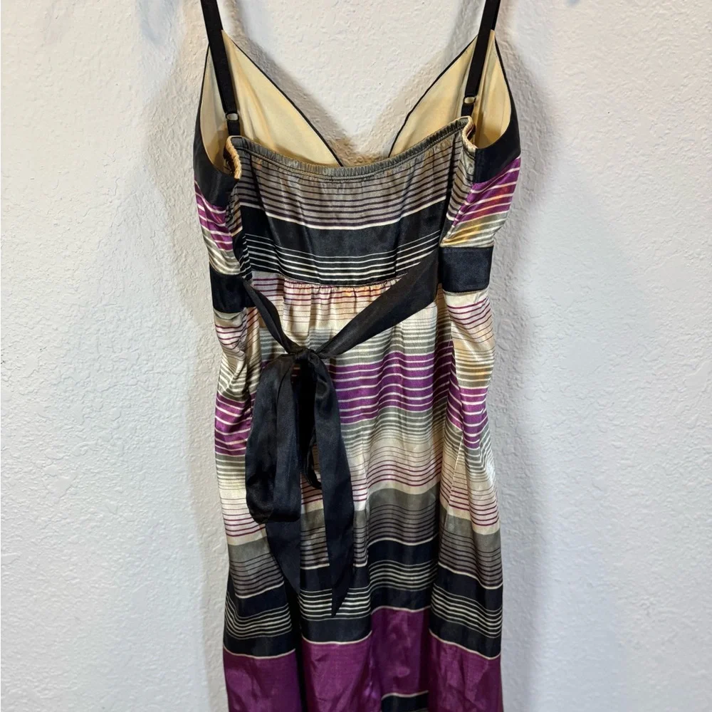 Striped Multicolor Mini Dress‎
